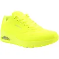 SKECHERS for man. 52458 Shoes Uno Stand On Air yellow (45), Flat, Laces, Casual