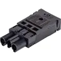 WIELAND GST18 COMPACT CONNECTOR LIGHT CONNECTOR 1 STK FJÆRKLEMPEPLUGG 16A 250V SORT