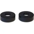 BLUE LABEL rosetter - mat sort - diameter Ø74 mm - højde 21 mm - leveres i sæt af 2 stk.