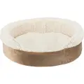 Trixie Cosma bed oval 85 × 65 cm brown/beige