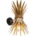 QAZQA Art Deco vegglampe gull - Wesley