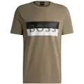 Hugo Boss for man. 50512998 Logo T-shirt green (XXL), Casual, Cotton, Short sleeve