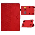 Mtp Products Universal 3D Pattern Smart Tablet Folio Case - 10 - Rød