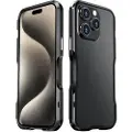 Mtp Products Luphie Safe Lock iPhone 15 Pro Max Metall Bumper - Svart