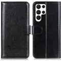 Mtp Products Samsung Galaxy S24 Ultra Lommebok-deksel med Magnetisk Lukning - Svart