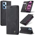 CASEME Xiaomi Redmi Note 12 Pro 013 Series Lommebok-deksel - Svart