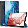 Mtp Products Samsung Galaxy Tab S9 Tri-Fold Series Smart Folio-etui - Sjøbølge