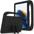 Mtp Products Samsung Galaxy Tab A9+ Støtsikkert Bæreveske til Barn - Svart