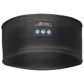 Mtp Products Bluetooth-hodebånd Trådløse hodetelefoner for musikksøvn Hodetelefoner Sleep Earbud HD-stereohøyttaler for søvn, trening, jogging, yoga - Sort