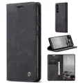 CASEME Samsung Galaxy S23 5G 013 Series Lommebok-deksel - Svart