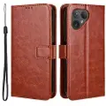 Mtp Products Fairphone 5 Lommebok-deksel med Magnetisk Lukning - Brun