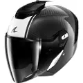 Shark Rs Jet Carbon Blank åpen Hjelm