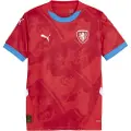 Puma Czech Republic 2024 Home Jersey Youth, Clothing, Red/Fast Red, 9-10Y