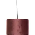 Honsel Moderne pendellampe rosa med gull 30 cm - Rosalina