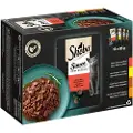 Sheba Megasparepakke Sheba Varianter poser 144 x 85 g - Sauce Collection Hjertelig komposisjon (biff, kylling, lam, kalkun)