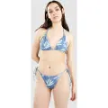 Salty Crew Seafarer Tie Side Bikinitruse blå