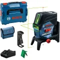 Bosch Gcl 2-50 Cg Prof+rm2 Prof+bm 3 Clip+12 V Battery Pack Lasernivå