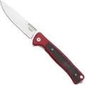 Lionsteel Skinny Aluminum S/W foldekniv, Red