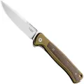 Lionsteel Skinny Aluminum S/W foldekniv, Green