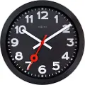 Nextime NeXtimeVeggklokke Station Numbers 35 cmSvartVeggklokker & bordklokkerFra Homeroom