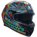 AGV K3 Rossi Winter Test 2018 E2206 Mplk Fullface-hjelm