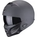 Scorpion Exo-combat Ii Graphite Flip-up Hjelm