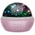 Malatec Izoxis LED-projektor – stjernehimmel og undervannsverden (rosa)