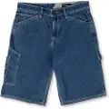 Volcom Labored Denim Utility Shorts blå