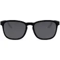 24hShop Eco Solbriller - Matt sort med sort linse