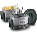 Fritel Starter FF 1400 - Dypsteker / fondu - 1.5 liter - 1.4 kW - svart/grå/sølv
