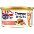 Butcher's Megapakke med Butcher's Delicious Dinners, 48 x 85 g - Laks & Reker