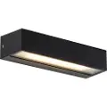 QAZQA Moderne vegglampe sort inkl. LED IP65 - Steph