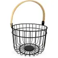 Quttin Rustic Rund Oppbevaringskurv