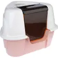 TIAKI Hjørnetoalett Parfait - krem / rosa