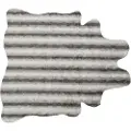 Home Decor Polyester Grått Teppe 160x150x2 Cm
