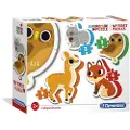 Clementoni My First Puzzles, 3 stykker, Dyr, 2 år