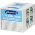 Cederroth Plaster Salvequick 35 Blue Detectable pakke a 6 sæt
