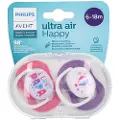 Philips AVENT ultra air SCF080/04 smokk, Ortodontisk, Silikon, Gutt/Jente, Tåler oppvaskmaskin