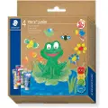 Staedtler Noris Club 8801 - Fingermaling - rød, blå, grønn, gul - 100 ml (en pakke 4)