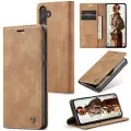 CASEME Samsung Galaxy A55 013 Series Lommebok-deksel - Brun