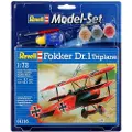 Revell Fokker DR.1 Triplane, Flymodell med fastvinge, Monteringssett, 1:72, Fokker Dr.I, Plast, First World War