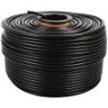Goobay LAN CAT 6 SFTP Outdoor Network Cable 100m - Svart - 100 meter