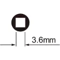 Icetoolz 12d5 Square 3.6 Mm Set Eikenøkkel