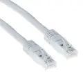 ACT White 15 meter U/UTP CAT6 patch cable with RJ45 connectors. Cat6 u/utp white 15.00m (IB9415)