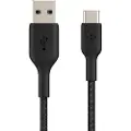Belkin Boost Charge Flettet Usb-a Til Usb-c-kabel 3m