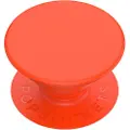 PopSockets Swappable PopGrip - Fingergrep/stativ for mobiltelefon, nettbrett - neonoransje
