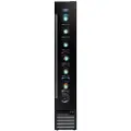 Climadiff CBU7S1B, Innebygget, 7 flasker, G, Innebygd lys, Sort