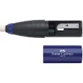Faber-Castell - Viskelærholder - blå, bjørnebær