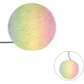QAZQA Smart utelampe grå 35 cm IP65 inkl. LED - Nura