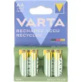 Varta Recharge Accu Recycled 56816 - Batteri 4 x AA-type - NiMH - (ladbare) - 2100 mAh